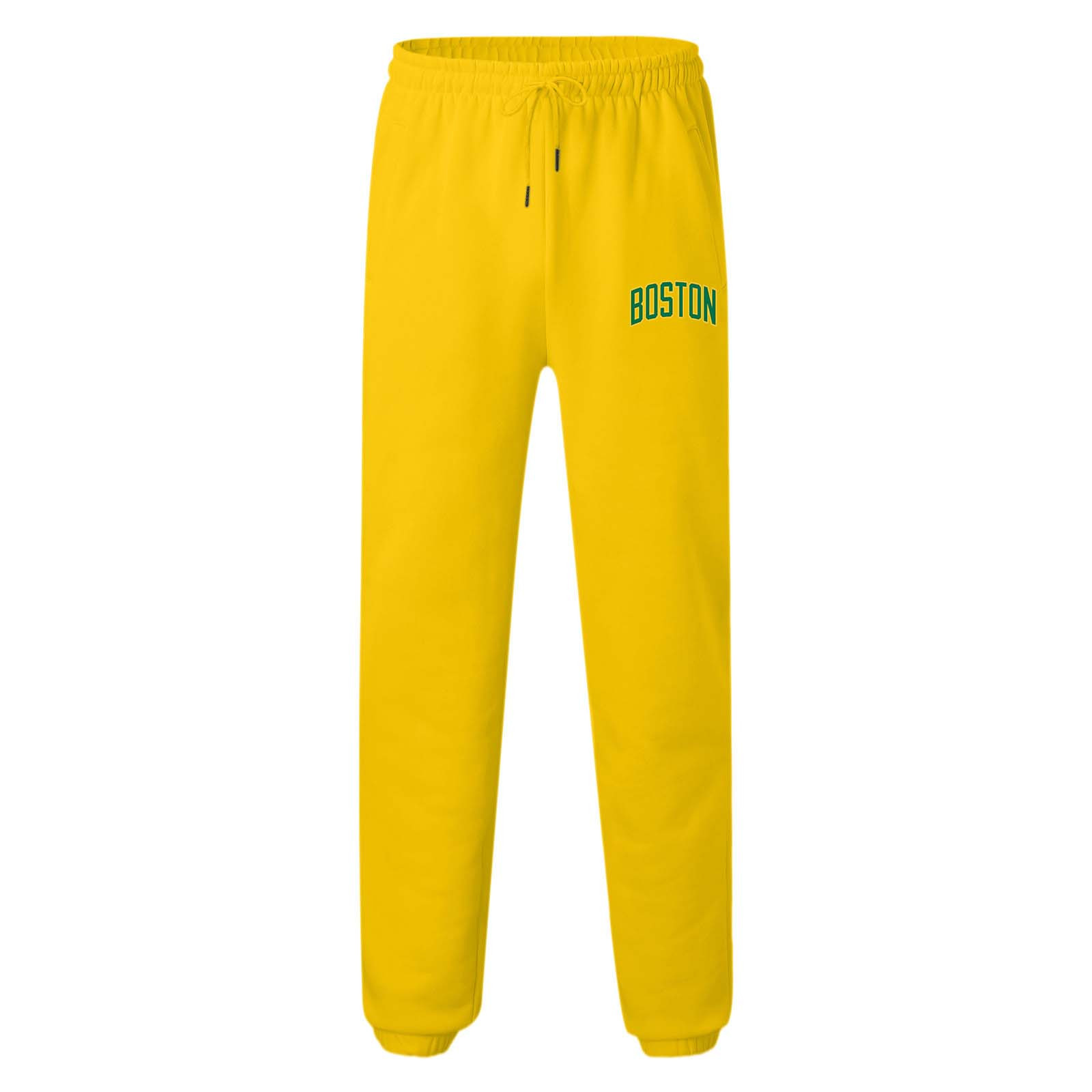 thumbnail image 4 of Pantalones deportivos holgados de punto para hombre, para otoño-invierno, estilo urbano, 4 of 4